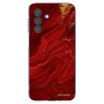 Picasee silikonska prozirna maskica za Samsung Galaxy A17 5G - Red