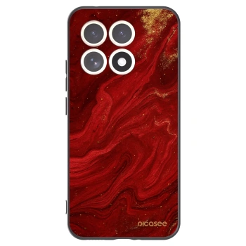 Picasee crna silikonska maskica za Xiaomi 15T - Red