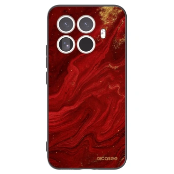 Picasee crna silikonska maskica za Xiaomi 15T Pro - Red