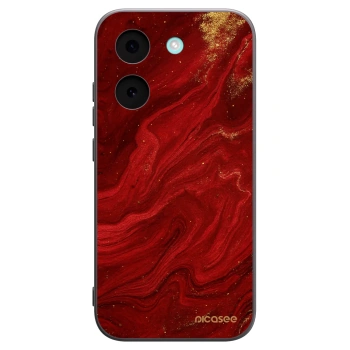 Picasee crna silikonska maskica za Xiaomi Poco X8 Pro - Red