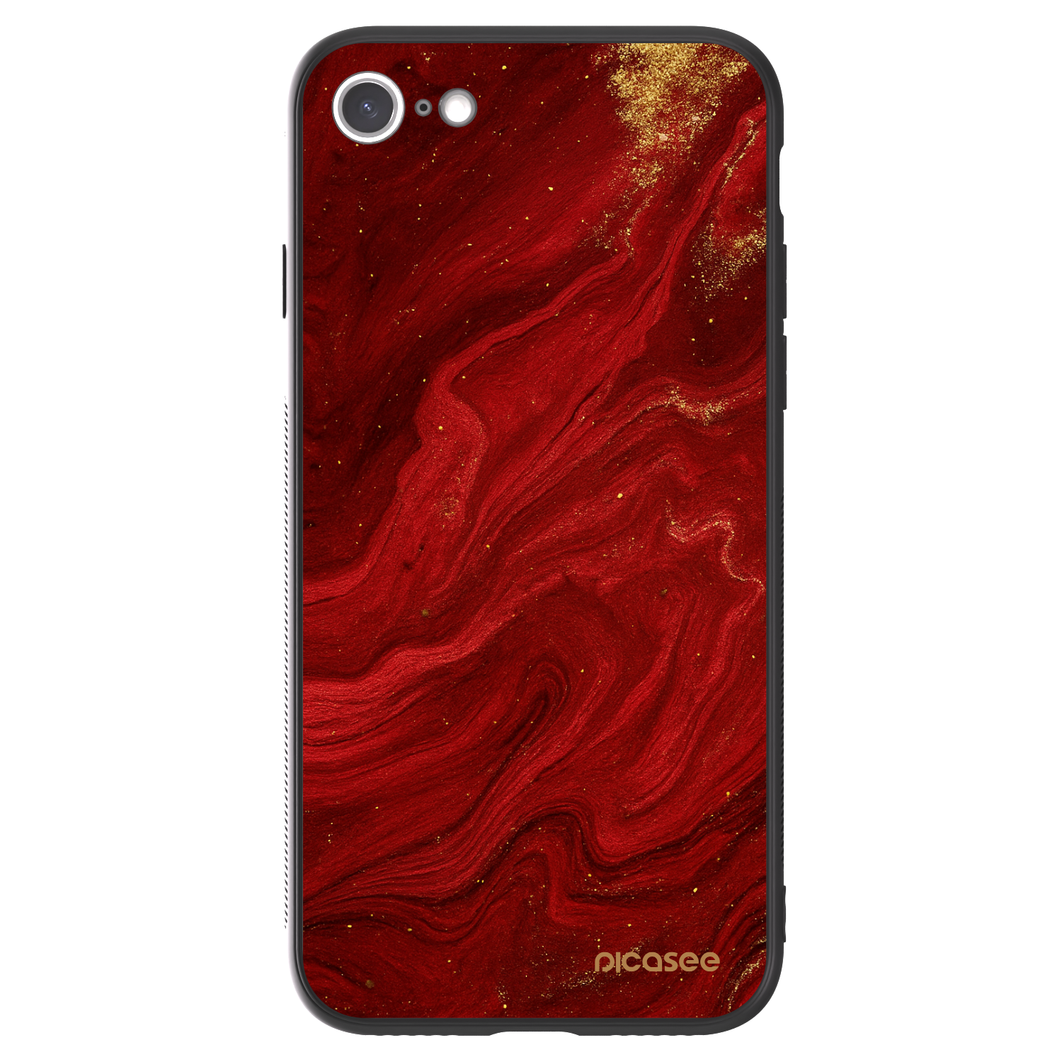 Picasee ULTIMATE CASE za Apple iPhone SE 2020 - Red