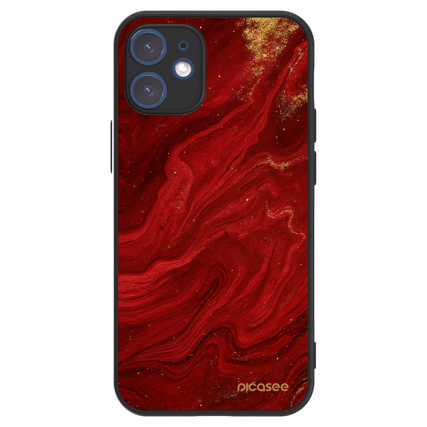 Picasee ULTIMATE CASE MagSafe za Apple iPhone 12 mini - Red