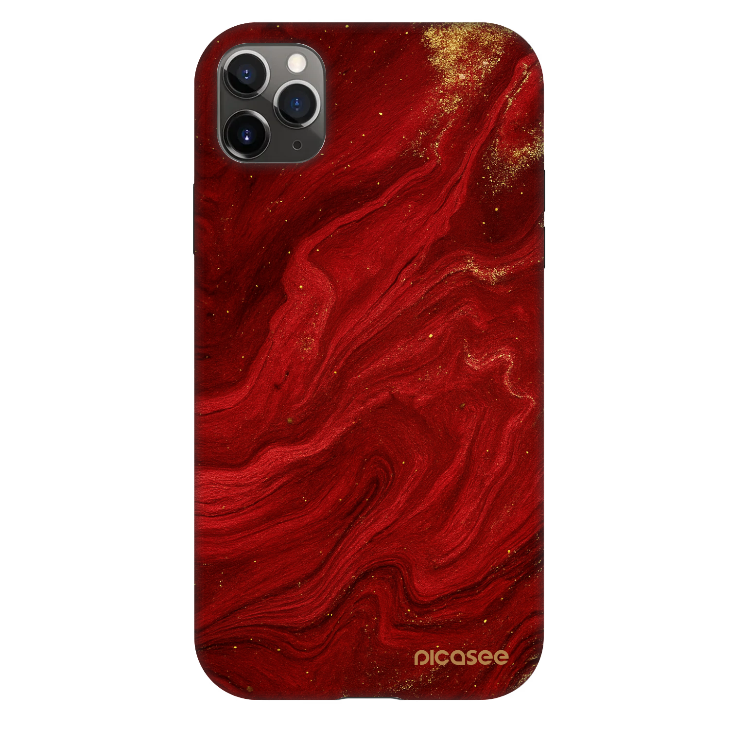 Picasee Fashion Case za Apple iPhone 11 Pro Max - Red