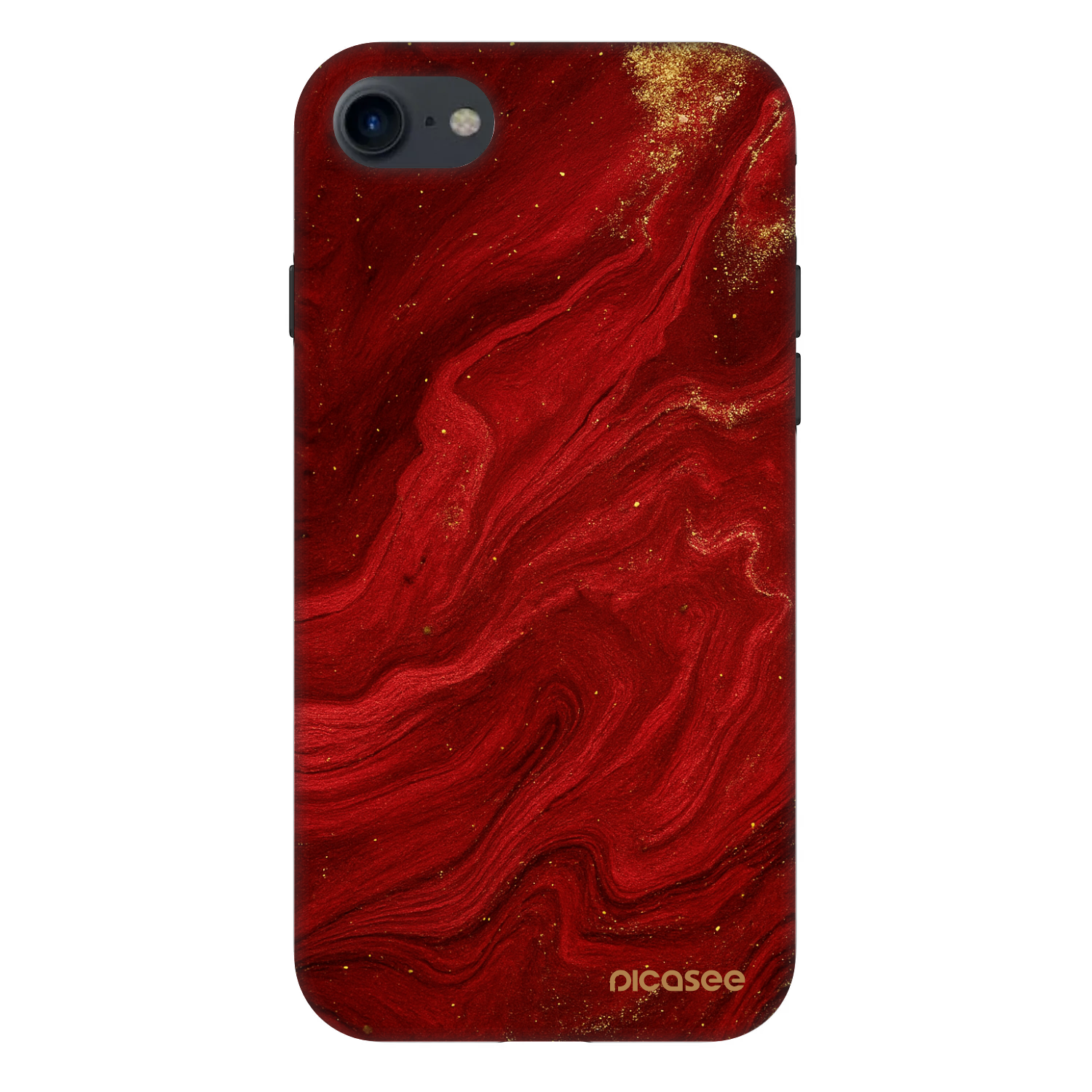Picasee Fashion Case za Apple iPhone SE 2020 - Red