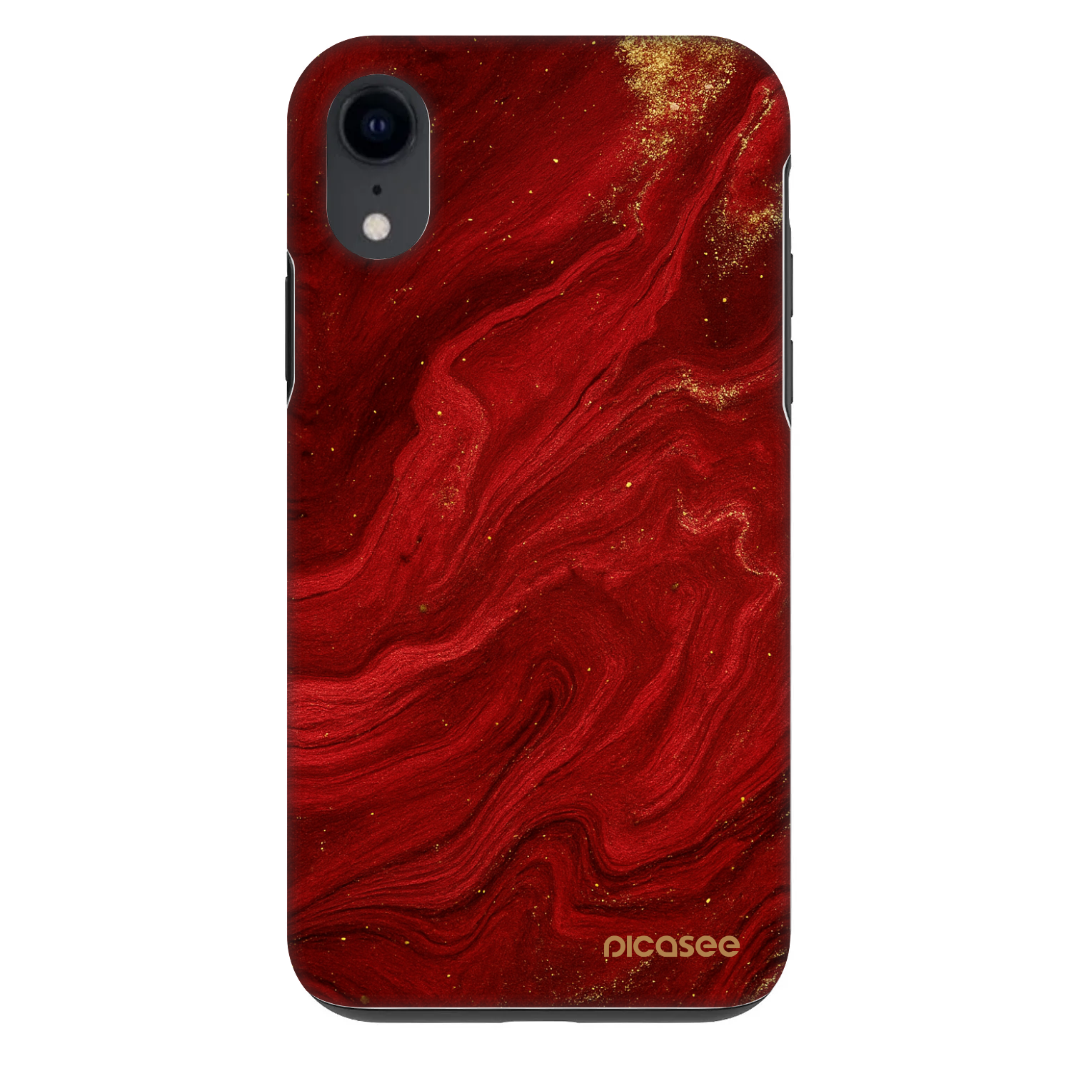 Picasee Fashion Case za Apple iPhone XR - Red
