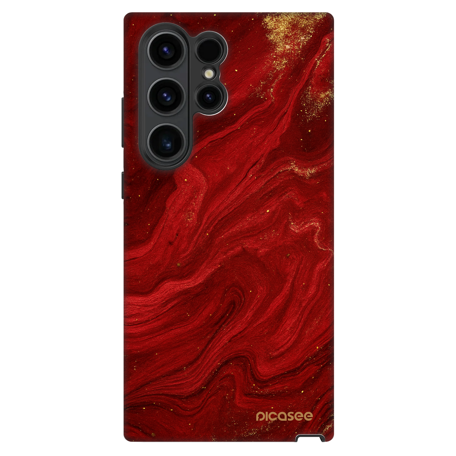 Picasee Fashion Case za Samsung Galaxy S23 Ultra 5G - Red