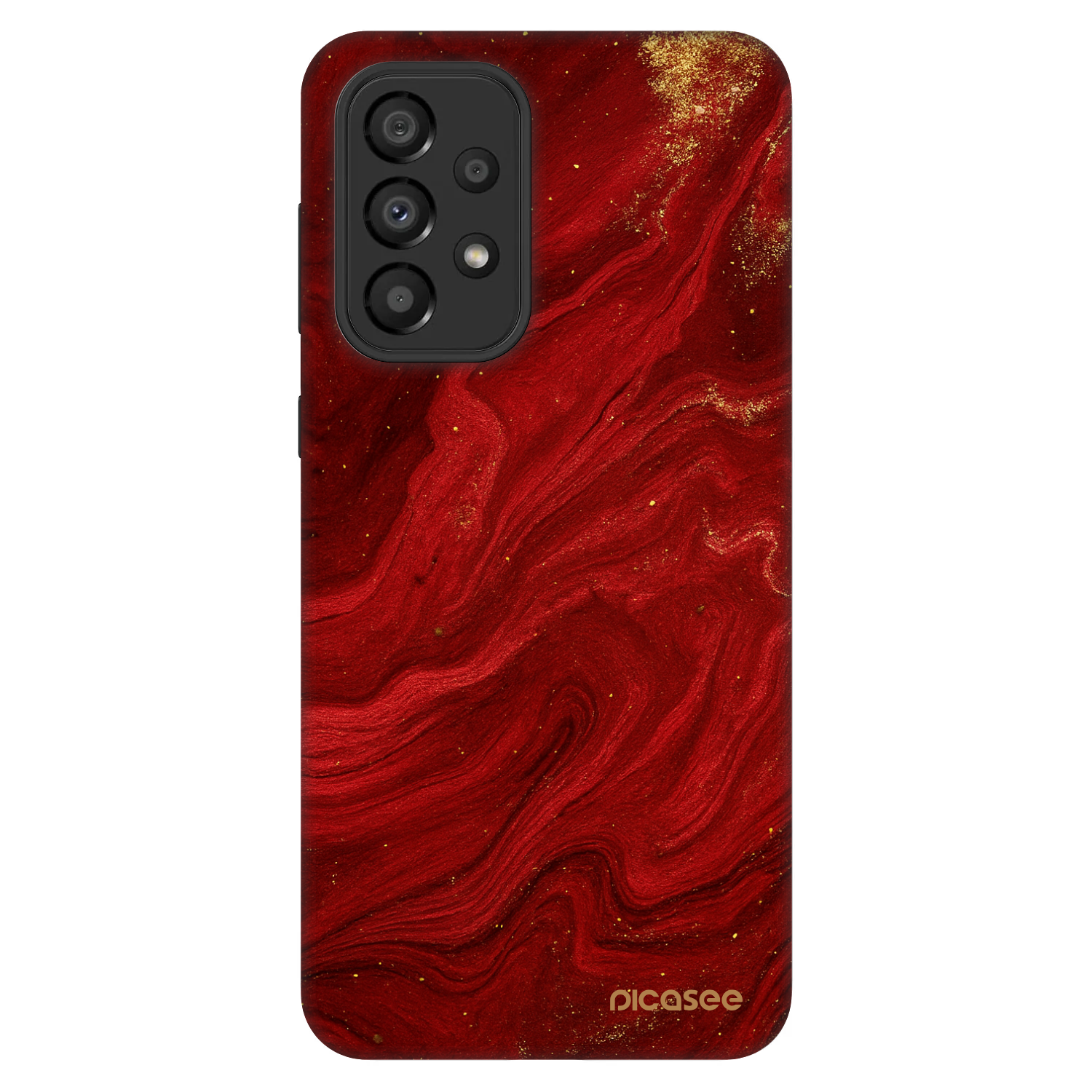Picasee Fashion Case za Samsung Galaxy A33 5G A336 - Red