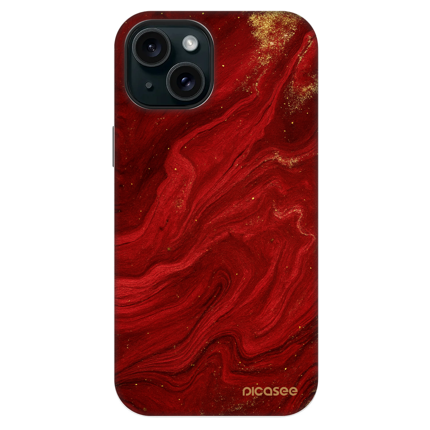 Picasee Fashion Case MagSafe za Apple iPhone 13 - Red