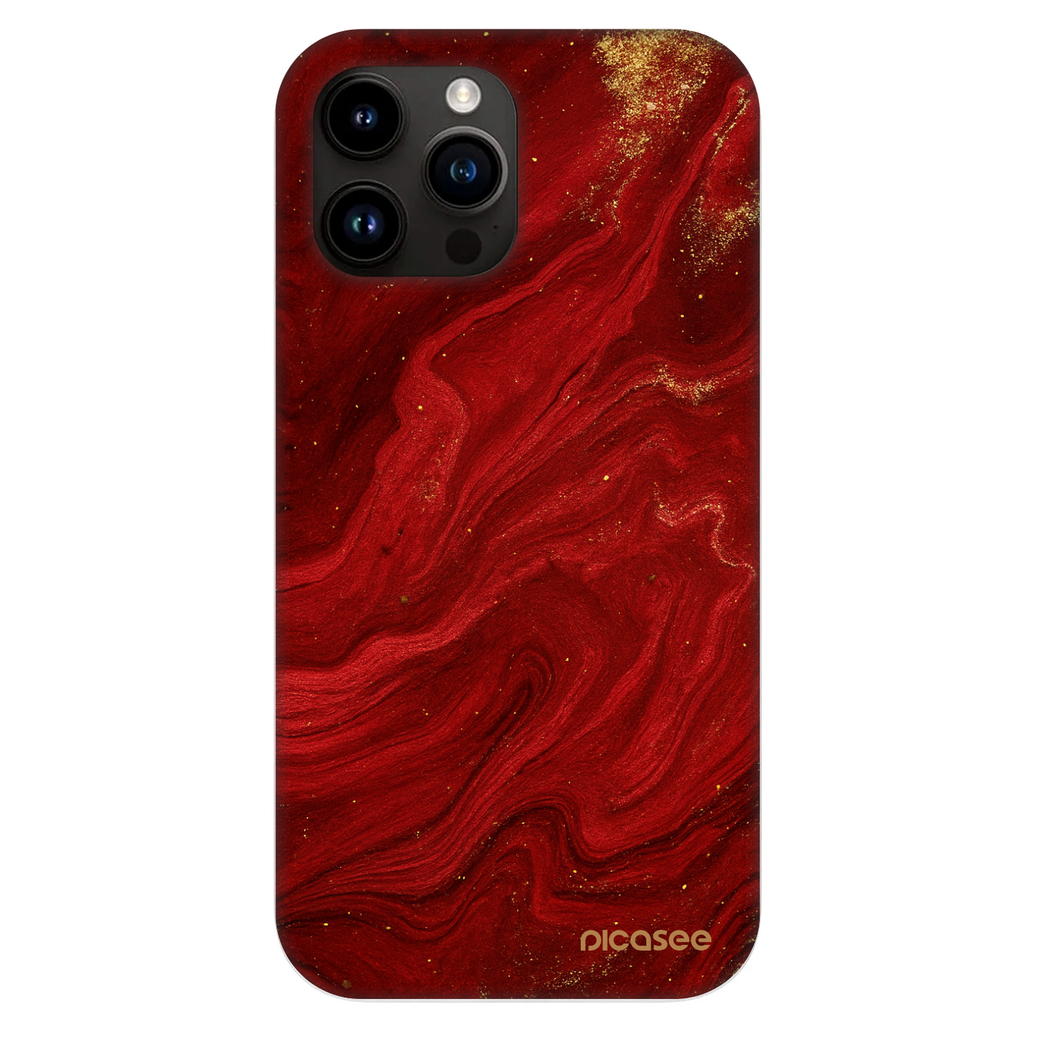 Picasee Fashion Case MagSafe za Apple iPhone 13 Pro Max - Red