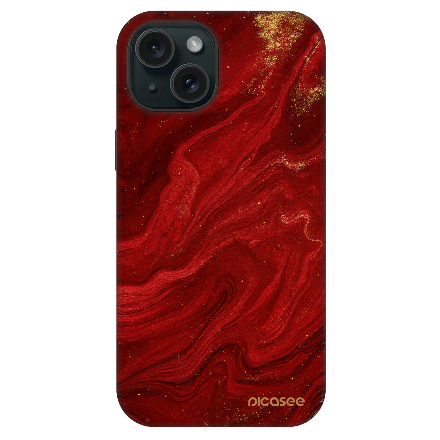 Picasee Fashion Case MagSafe za Apple iPhone 15 - Red