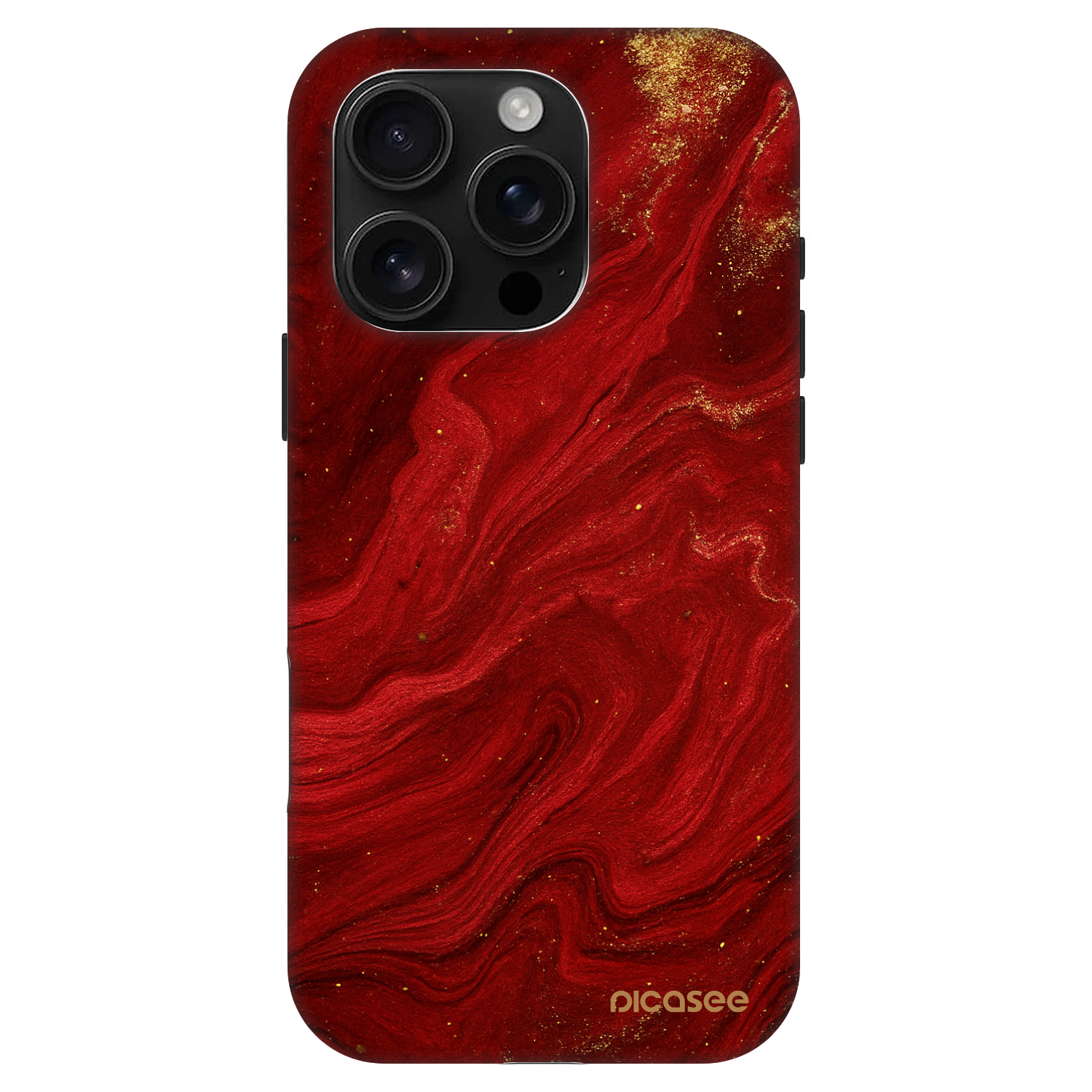 Picasee Fashion Case MagSafe za Apple iPhone 16 Pro - Red