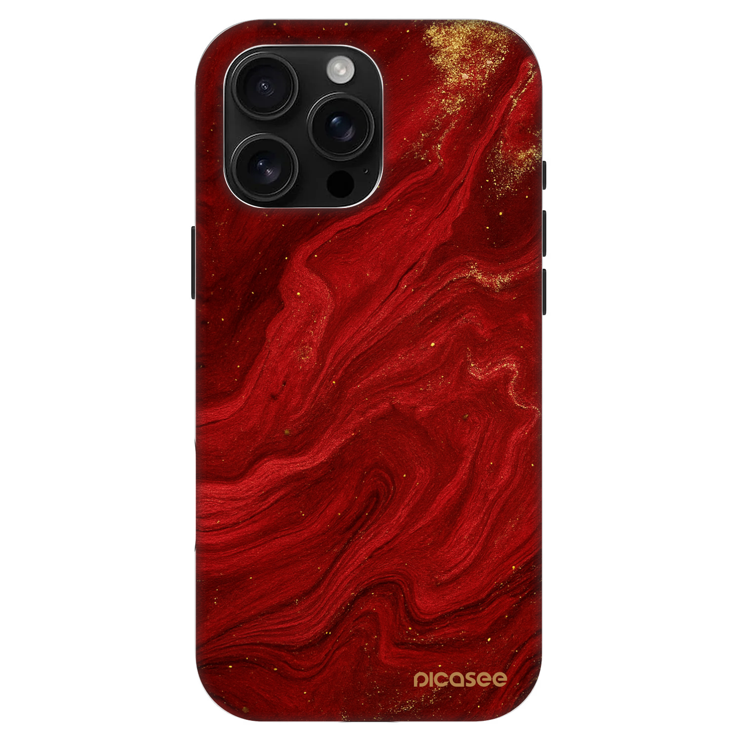 Picasee Fashion Case MagSafe za Apple iPhone 16 Pro Max - Red