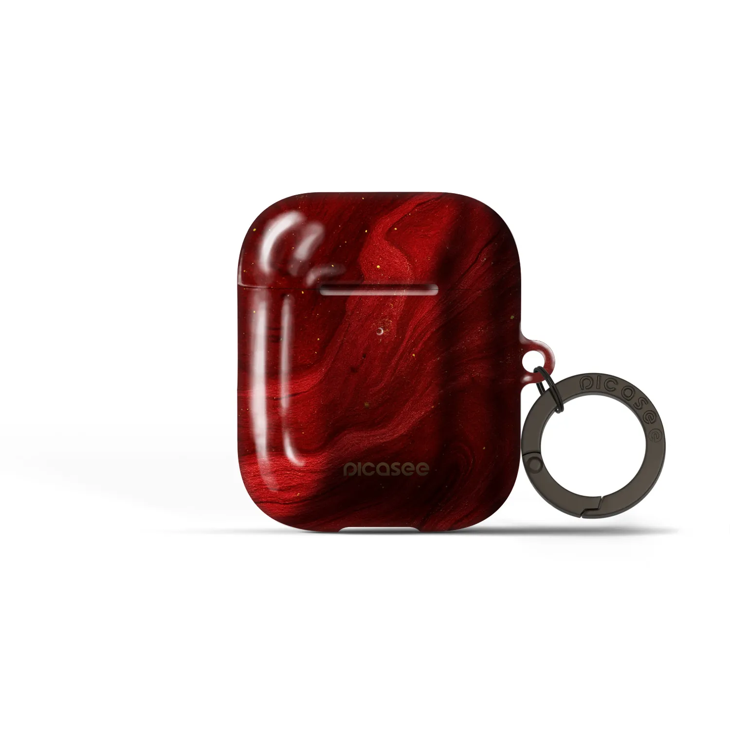 Picasee Obal pro Apple AirPods 1 - Red
