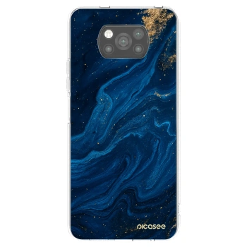 Picasee crna silikonska maskica za Xiaomi Poco X3 Pro - Blue