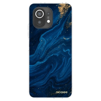Picasee silikonska prozirna maskica za Xiaomi Mi 11 - Blue