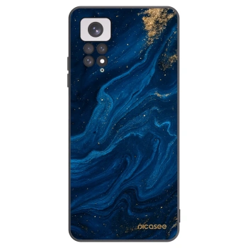Picasee crna silikonska maskica za Xiaomi Redmi Note 11 - Blue