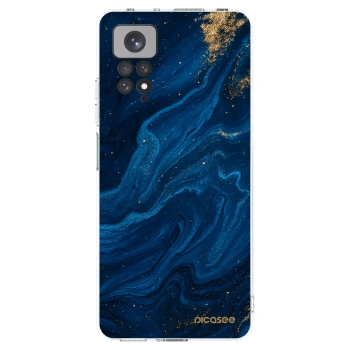 Picasee silikonska prozirna maskica za Xiaomi Redmi Note 11 - Blue