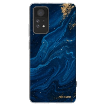 Picasee silikonska prozirna maskica za Xiaomi Redmi Note 11 Pro 5G - Blue