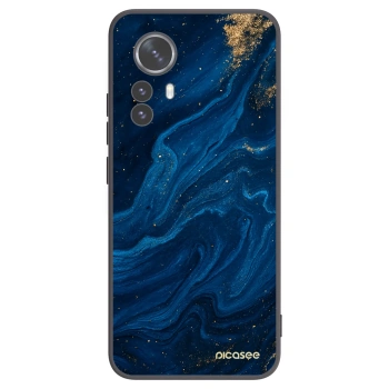 Picasee crna silikonska maskica za Xiaomi 12 Pro - Blue