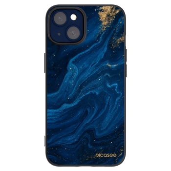 Picasee crna silikonska maskica za Apple iPhone 14 - Blue