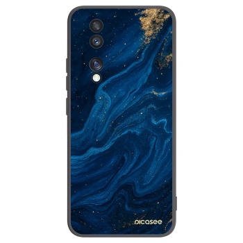 Picasee crna silikonska maskica za Honor 70 - Blue