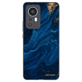 Picasee crna silikonska maskica za Xiaomi 12T Pro - Blue
