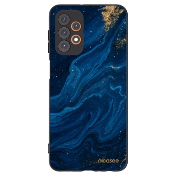 Picasee crna silikonska maskica za Samsung Galaxy A23 A236B 5G - Blue