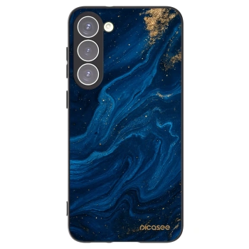 Picasee crna silikonska maskica za Samsung Galaxy S23+ 5G - Blue