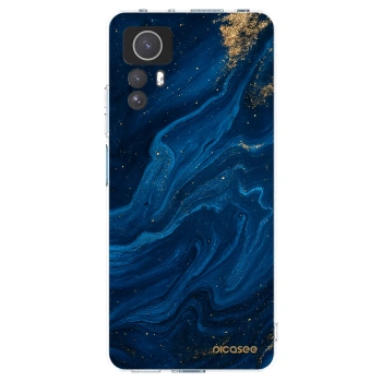 Picasee silikonska prozirna maskica za Xiaomi Redmi Note 12S - Blue