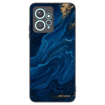 Picasee crna silikonska maskica za Xiaomi Redmi Note 12 4G - Blue