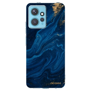 Picasee silikonska prozirna maskica za Xiaomi Redmi Note 12 4G - Blue