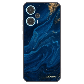 Picasee crna silikonska maskica za Xiaomi Poco F5 - Blue