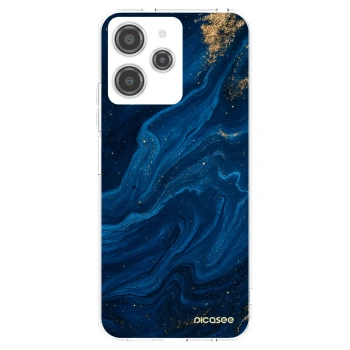 Picasee silikonska prozirna maskica za Xiaomi Redmi 12 4G - Blue