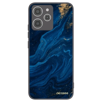 Picasee crna silikonska maskica za Xiaomi Redmi 12 4G - Blue