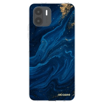 Picasee silikonska prozirna maskica za Xiaomi Redmi A2 - Blue