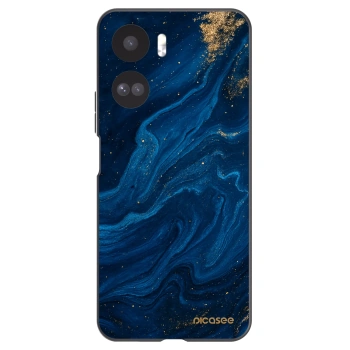 Picasee crna silikonska maskica za Honor 90 Lite 5G - Blue