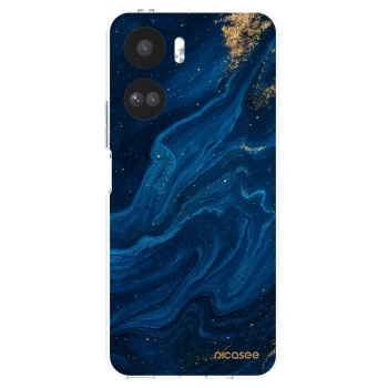 Picasee silikonska prozirna maskica za Honor 90 Lite 5G - Blue