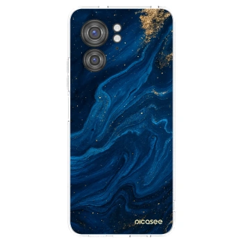 Picasee silikonska prozirna maskica za Motorola Edge 40 - Blue