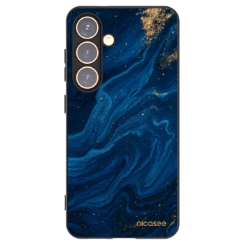 Picasee crna silikonska maskica za Samsung Galaxy S24 S921B 5G - Blue