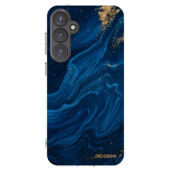 Picasee silikonska prozirna maskica za Samsung Galaxy S23 FE S711B - Blue