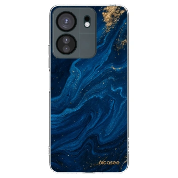 Picasee silikonska prozirna maskica za Xiaomi Redmi 13C 4G - Blue
