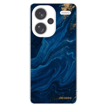 Picasee silikonska prozirna maskica za Xiaomi Redmi Note 13 Pro+ 5G - Blue