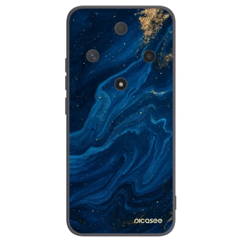 Picasee crna silikonska maskica za Honor Magic6 Lite 5G - Blue