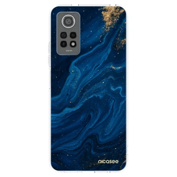Picasee silikonska prozirna maskica za Xiaomi Redmi Note 12 Pro 4G - Blue