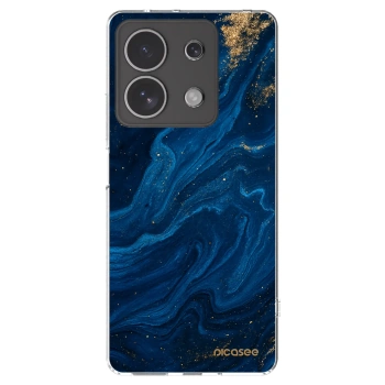 Picasee silikonska prozirna maskica za Xiaomi Redmi Note 13 4G - Blue