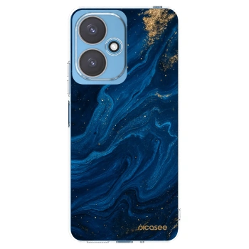 Picasee silikonska prozirna maskica za Xiaomi Redmi 13C 5G - Blue