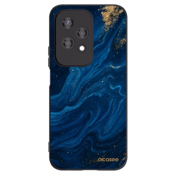 Picasee crna silikonska maskica za Honor 200 Lite - Blue