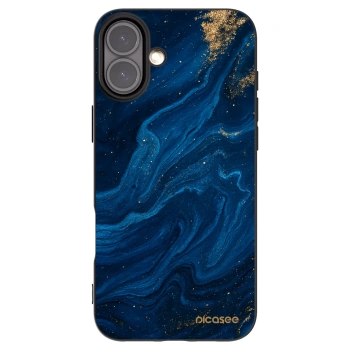 Picasee crna silikonska maskica za Apple iPhone 16 Plus - Blue