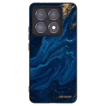 Picasee crna silikonska maskica za Xiaomi 14T Pro - Blue