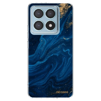 Picasee silikonska prozirna maskica za Xiaomi 14T Pro - Blue